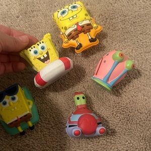 SpongeBob SquarePants Colorful squishy set of 5
